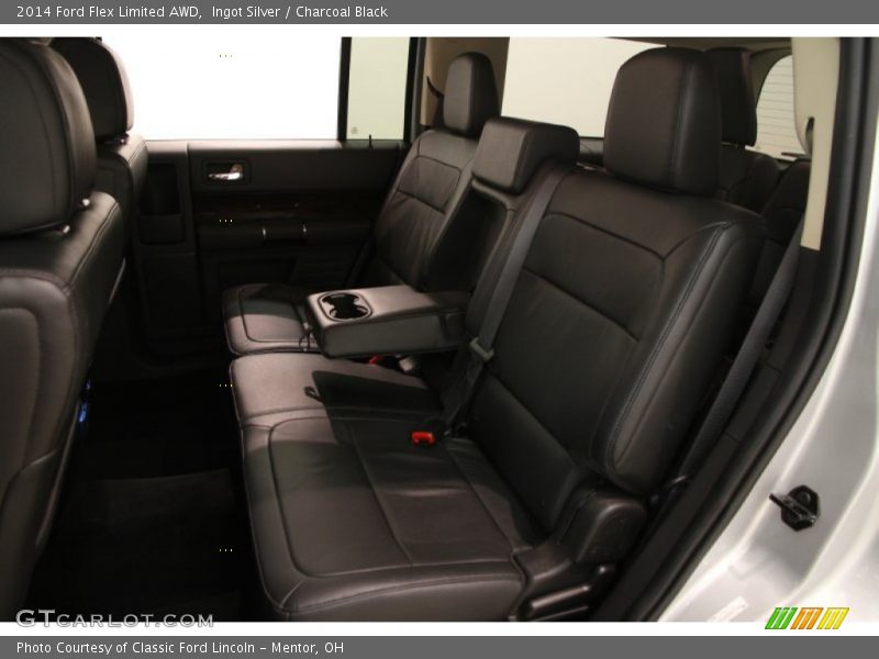 Ingot Silver / Charcoal Black 2014 Ford Flex Limited AWD