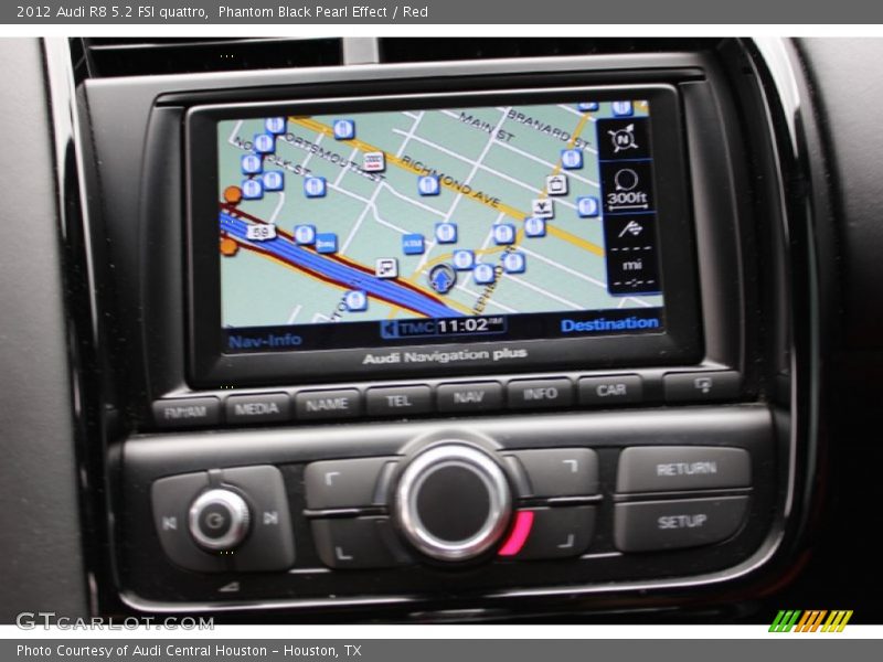 Navigation of 2012 R8 5.2 FSI quattro