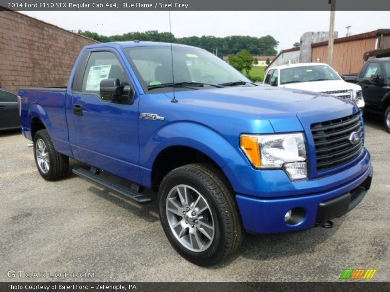 Blue Flame / Steel Grey 2014 Ford F150 STX Regular Cab 4x4