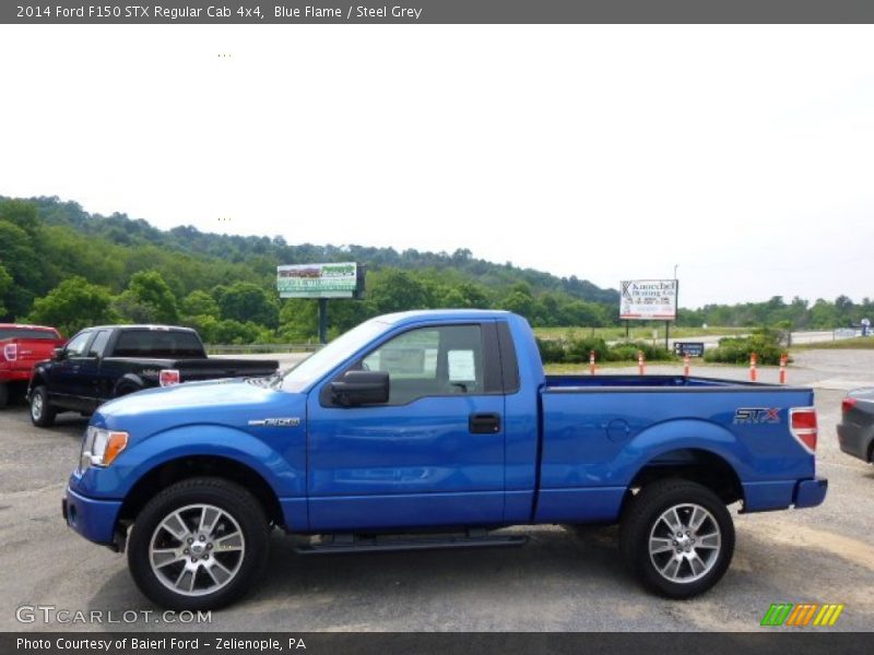 Blue Flame / Steel Grey 2014 Ford F150 STX Regular Cab 4x4