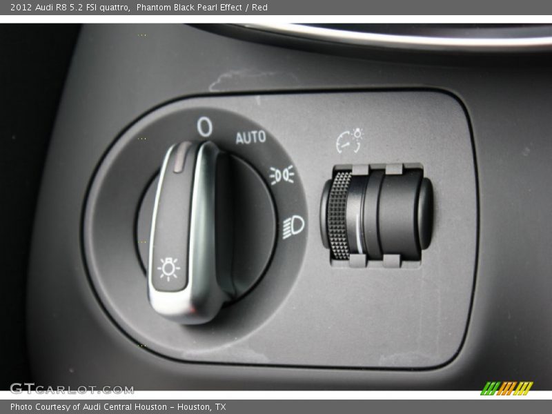 Controls of 2012 R8 5.2 FSI quattro