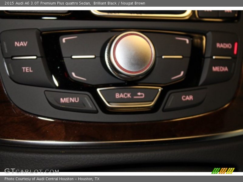Brilliant Black / Nougat Brown 2015 Audi A6 3.0T Premium Plus quattro Sedan