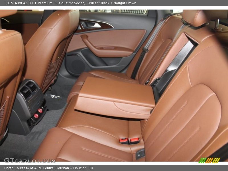 Rear Seat of 2015 A6 3.0T Premium Plus quattro Sedan