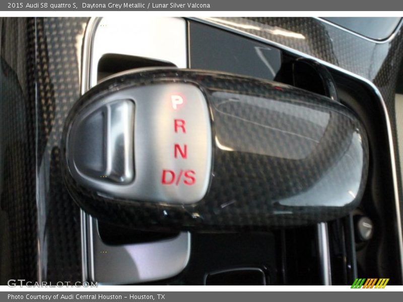 Daytona Grey Metallic / Lunar Silver Valcona 2015 Audi S8 quattro S