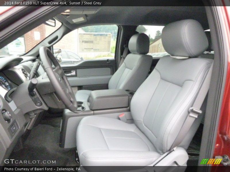 Sunset / Steel Grey 2014 Ford F150 XLT SuperCrew 4x4
