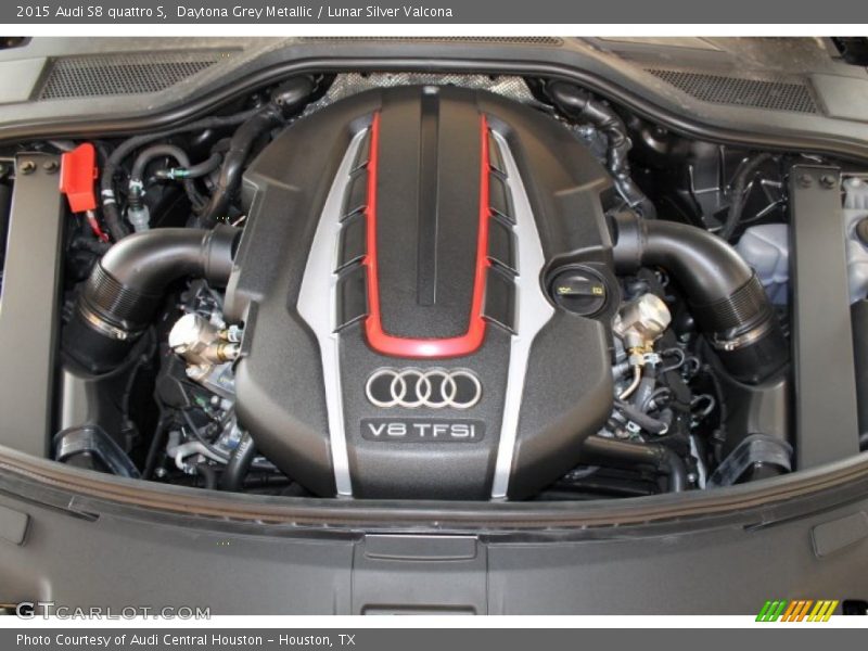  2015 S8 quattro S Engine - 4.0 Liter FSI Turbocharged DOHC 32-Valve VVT V8