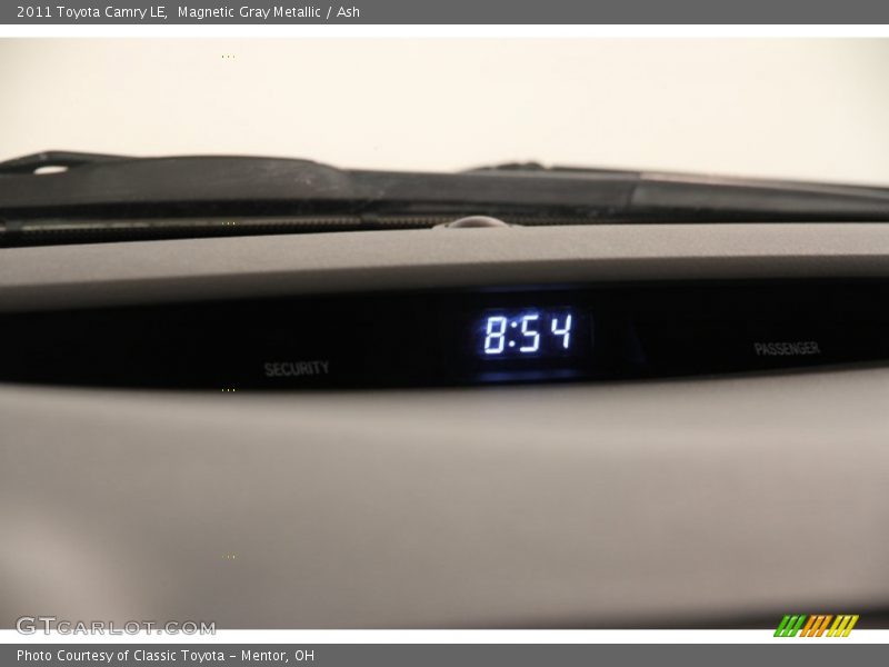 Magnetic Gray Metallic / Ash 2011 Toyota Camry LE