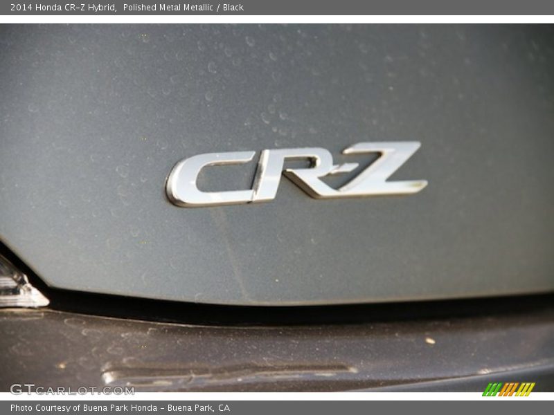 Polished Metal Metallic / Black 2014 Honda CR-Z Hybrid