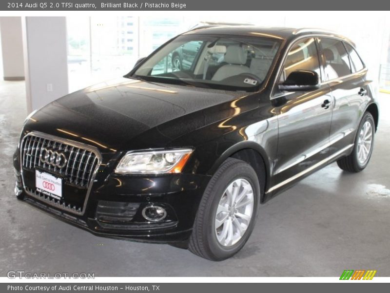 Brilliant Black / Pistachio Beige 2014 Audi Q5 2.0 TFSI quattro