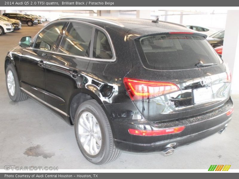 Brilliant Black / Pistachio Beige 2014 Audi Q5 2.0 TFSI quattro