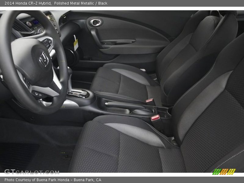 Polished Metal Metallic / Black 2014 Honda CR-Z Hybrid