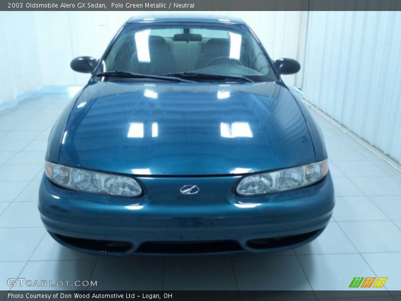 Polo Green Metallic / Neutral 2003 Oldsmobile Alero GX Sedan