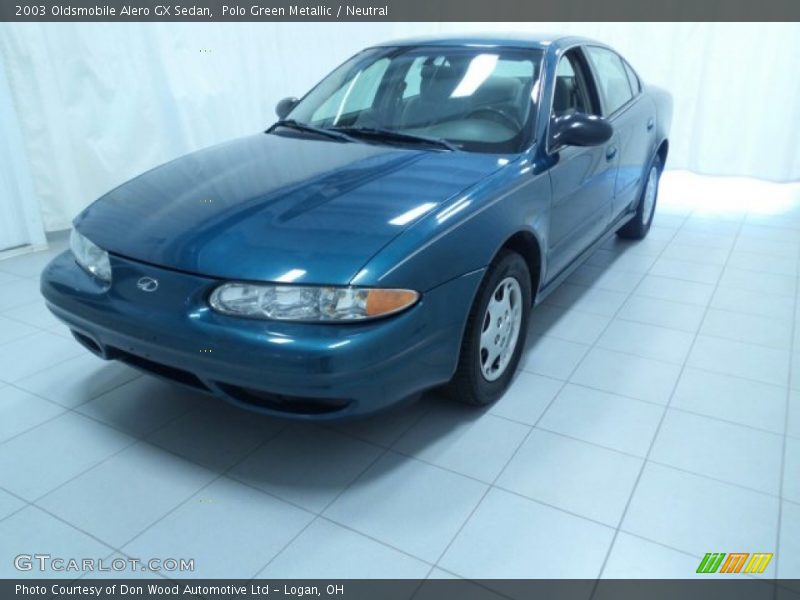 Polo Green Metallic / Neutral 2003 Oldsmobile Alero GX Sedan