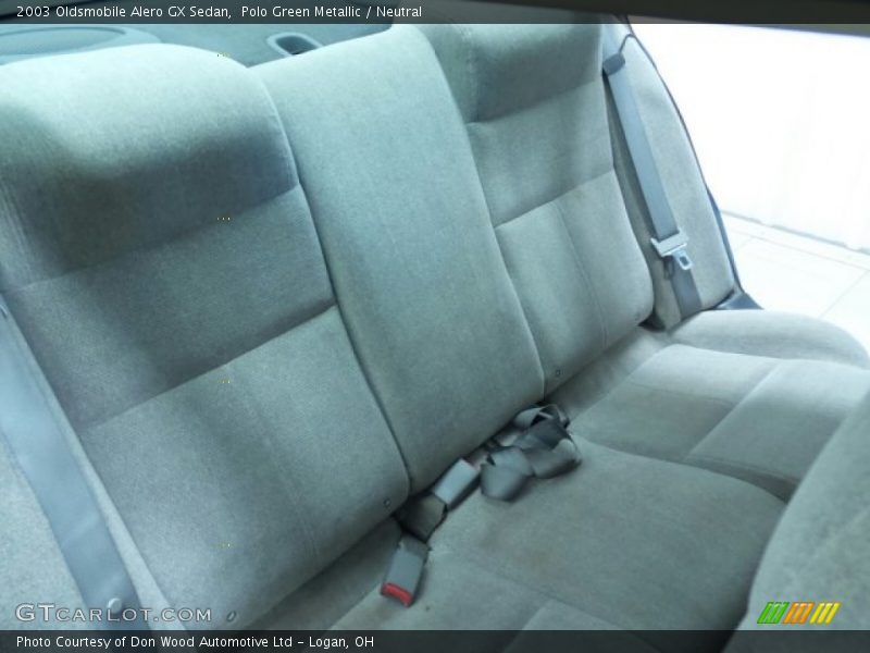 Polo Green Metallic / Neutral 2003 Oldsmobile Alero GX Sedan