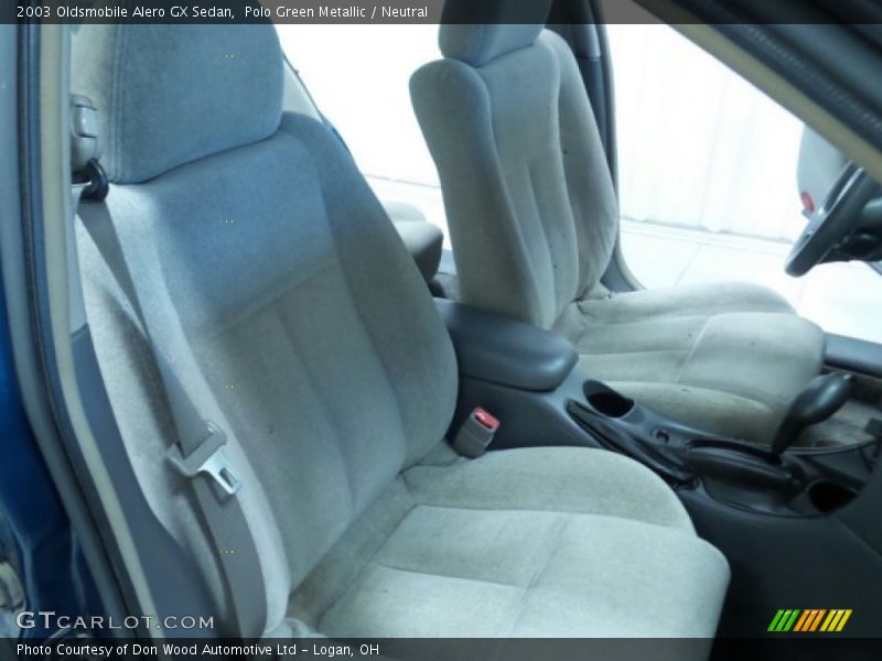 Polo Green Metallic / Neutral 2003 Oldsmobile Alero GX Sedan