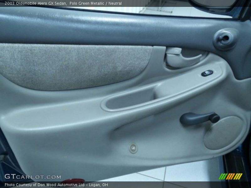 Polo Green Metallic / Neutral 2003 Oldsmobile Alero GX Sedan