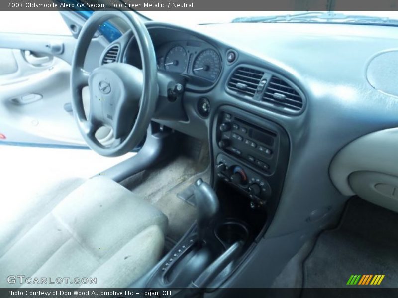 Polo Green Metallic / Neutral 2003 Oldsmobile Alero GX Sedan