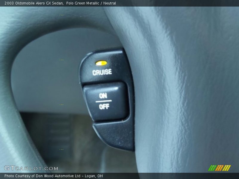 Polo Green Metallic / Neutral 2003 Oldsmobile Alero GX Sedan