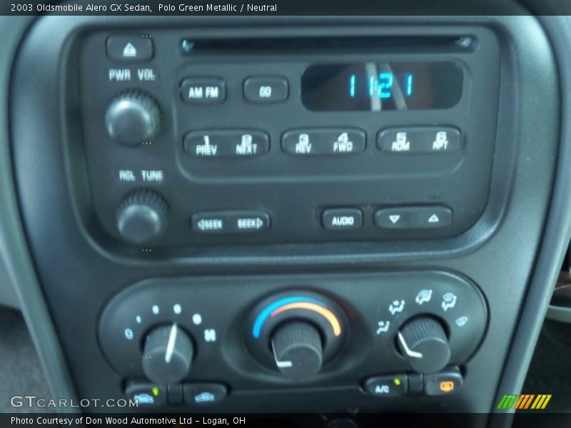 Polo Green Metallic / Neutral 2003 Oldsmobile Alero GX Sedan