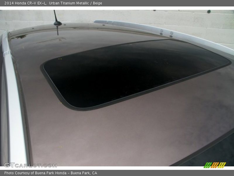 Urban Titanium Metallic / Beige 2014 Honda CR-V EX-L