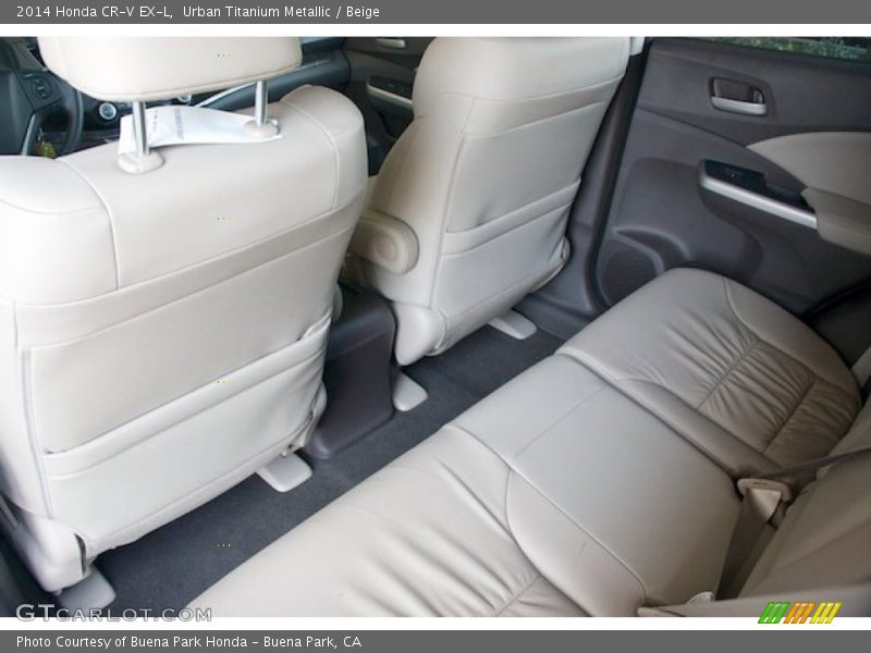 Urban Titanium Metallic / Beige 2014 Honda CR-V EX-L