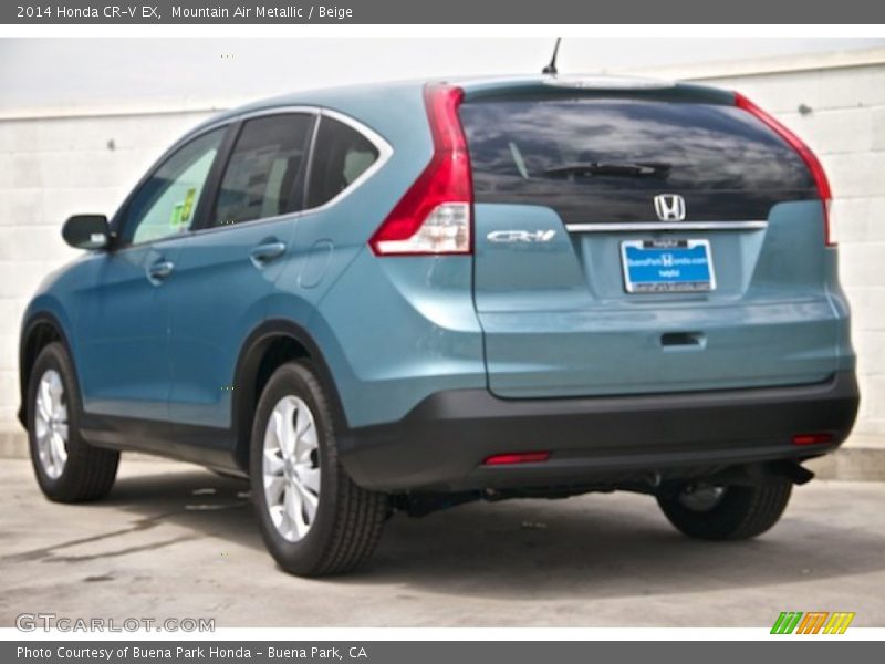 Mountain Air Metallic / Beige 2014 Honda CR-V EX