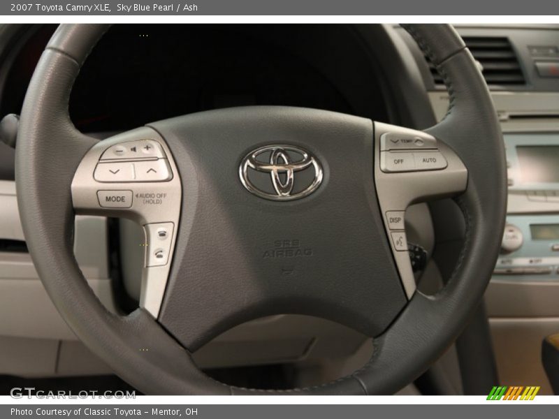 Sky Blue Pearl / Ash 2007 Toyota Camry XLE