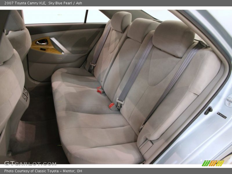 Sky Blue Pearl / Ash 2007 Toyota Camry XLE