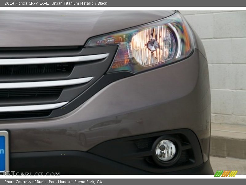 Urban Titanium Metallic / Black 2014 Honda CR-V EX-L