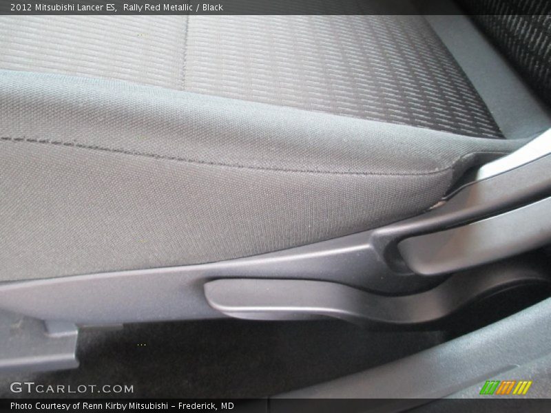Rally Red Metallic / Black 2012 Mitsubishi Lancer ES