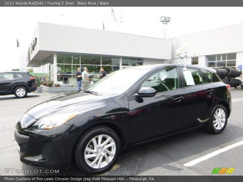 Black Mica / Black 2012 Mazda MAZDA3 i Touring 5 Door