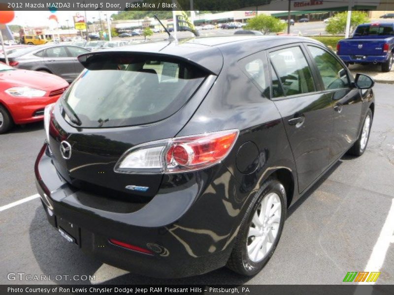 Black Mica / Black 2012 Mazda MAZDA3 i Touring 5 Door