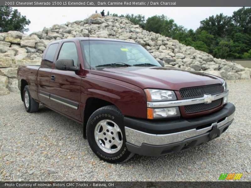 Front 3/4 View of 2003 Silverado 1500 LS Extended Cab