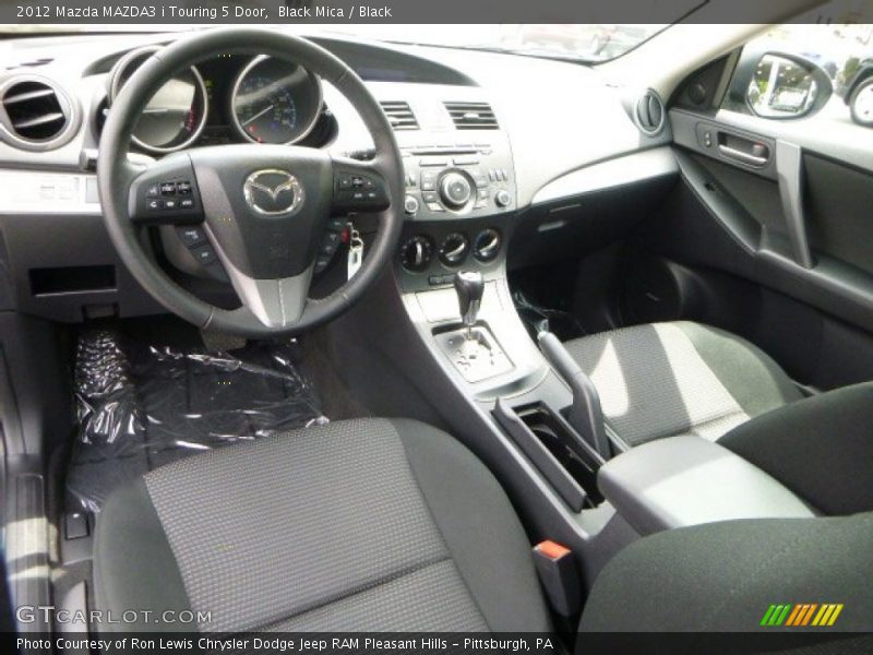 Black Mica / Black 2012 Mazda MAZDA3 i Touring 5 Door