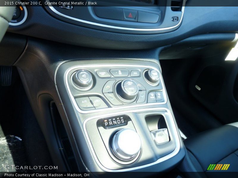 Granite Crystal Metallic / Black 2015 Chrysler 200 C