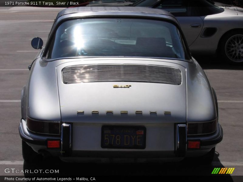 Silver / Black 1971 Porsche 911 T Targa