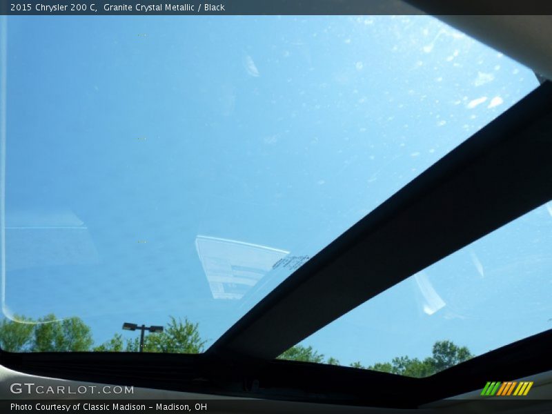 Granite Crystal Metallic / Black 2015 Chrysler 200 C