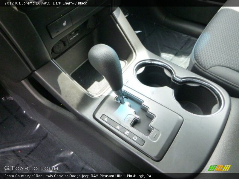 Dark Cherry / Black 2012 Kia Sorento LX AWD