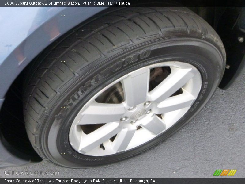 Atlantic Blue Pearl / Taupe 2006 Subaru Outback 2.5i Limited Wagon