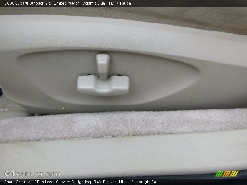 Atlantic Blue Pearl / Taupe 2006 Subaru Outback 2.5i Limited Wagon