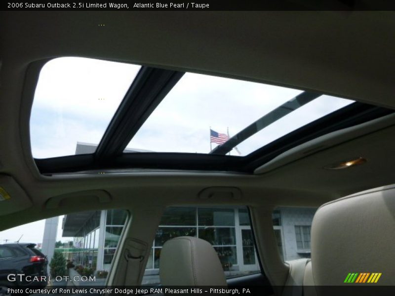 Atlantic Blue Pearl / Taupe 2006 Subaru Outback 2.5i Limited Wagon