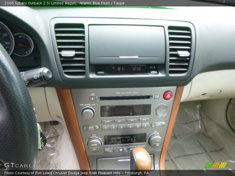 Atlantic Blue Pearl / Taupe 2006 Subaru Outback 2.5i Limited Wagon