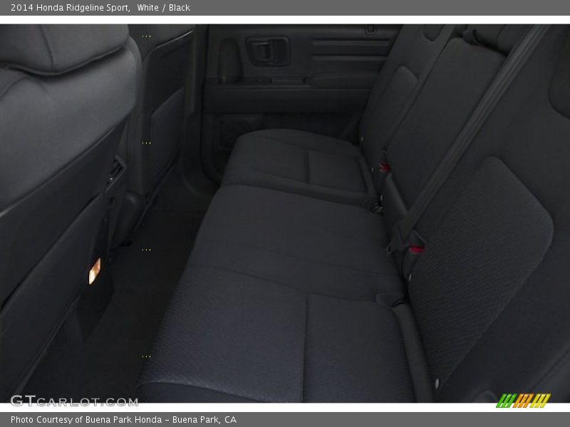 White / Black 2014 Honda Ridgeline Sport