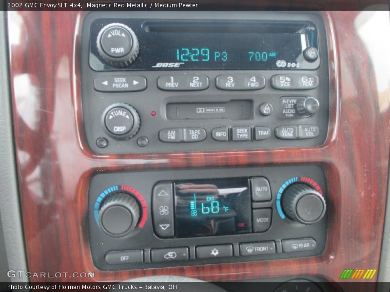 Magnetic Red Metallic / Medium Pewter 2002 GMC Envoy SLT 4x4