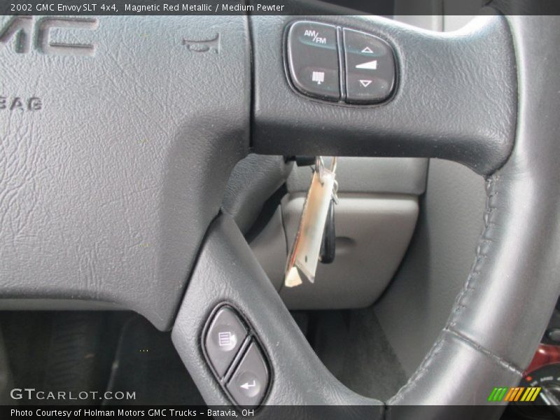 Magnetic Red Metallic / Medium Pewter 2002 GMC Envoy SLT 4x4