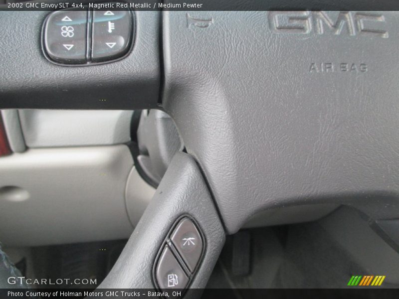 Magnetic Red Metallic / Medium Pewter 2002 GMC Envoy SLT 4x4