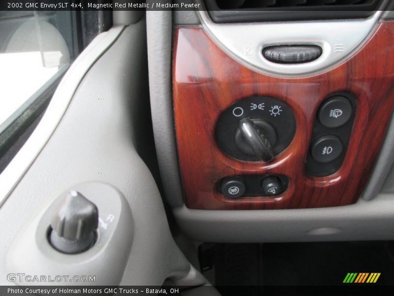Magnetic Red Metallic / Medium Pewter 2002 GMC Envoy SLT 4x4