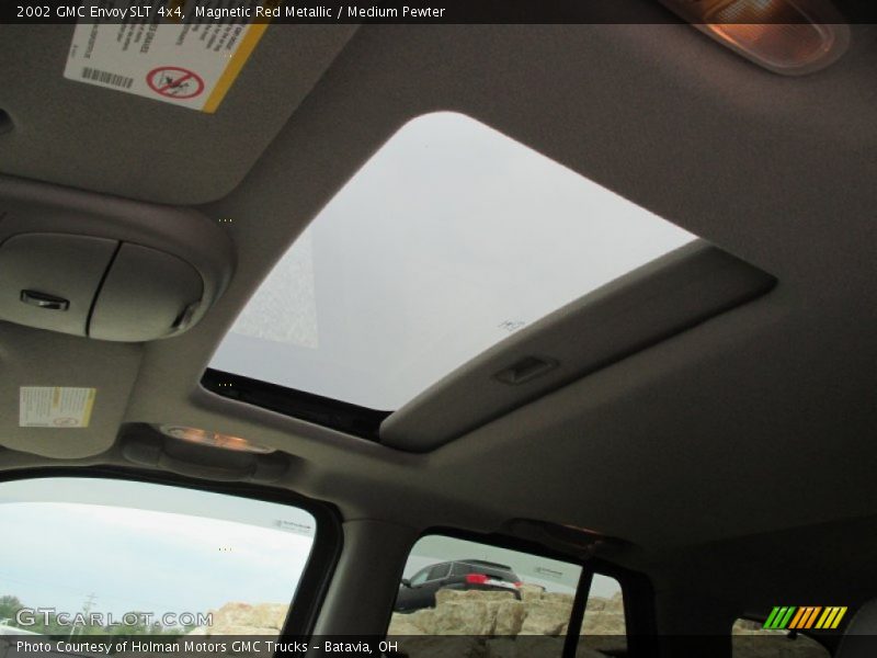 Magnetic Red Metallic / Medium Pewter 2002 GMC Envoy SLT 4x4