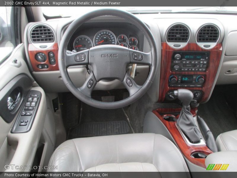 Magnetic Red Metallic / Medium Pewter 2002 GMC Envoy SLT 4x4