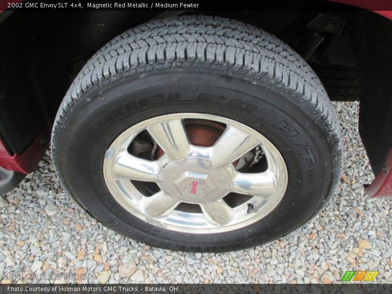 Magnetic Red Metallic / Medium Pewter 2002 GMC Envoy SLT 4x4